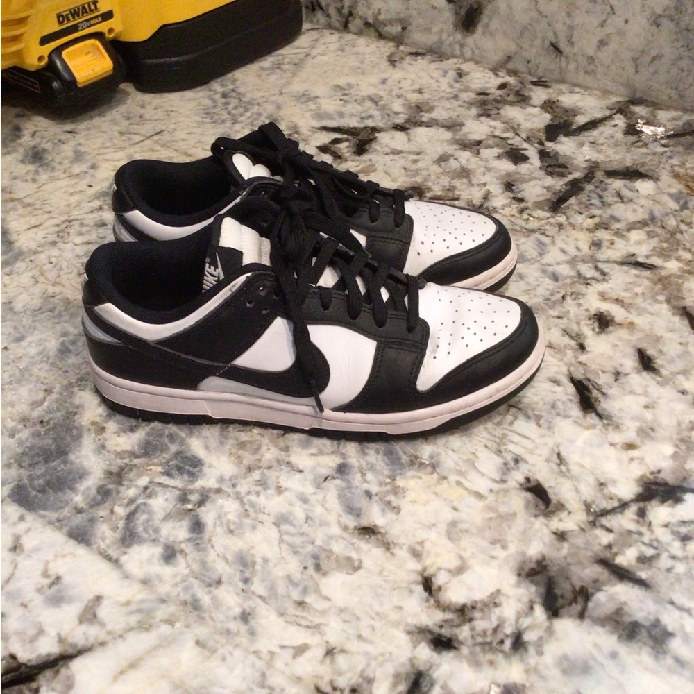 Nike “ Panda , Dunks” black and white.